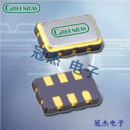 Greenray晶振,低抖動晶振,T1215晶振