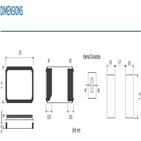 PETERMANN彼得曼晶振\M2012-32.768kHz-±20ppm-12.5pF\6G移動通信晶振