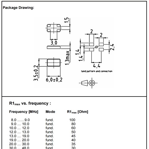 XMP-6135-1A-12pF-30MHz,6G物聯(lián)網(wǎng)晶振,KVG進(jìn)口無源晶體XMP-6100