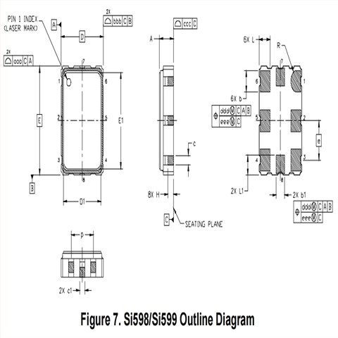 Skyworks貼片振蕩器Si598 598CBC000465DGR 6G移動(dòng)設(shè)備晶振