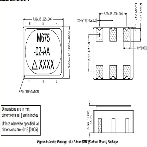 M675-01-BB,Renesas晶振,6G基站晶振,M675差分振蕩器