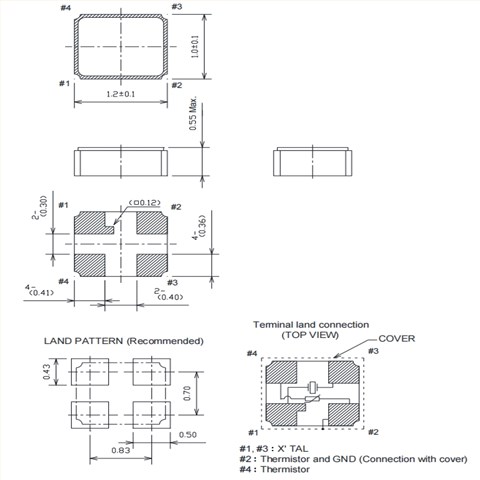 NX1210AC-52MHz-STD-CTR-1,NX1210AC小體積晶振,NDK通信晶振