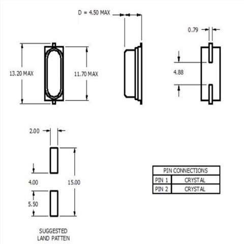 DF18CC1-20.000MHZ-T,Mmdcomp晶振,D系列晶體,20MHZ