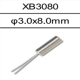 XB3080圓柱晶振,日本NAKA晶振,32.768KHZ石英插件晶體