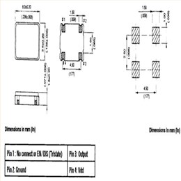 GED以太網(wǎng)晶振,SMD600.3C(E/D)-32.000MHz,6035mm,3.3V