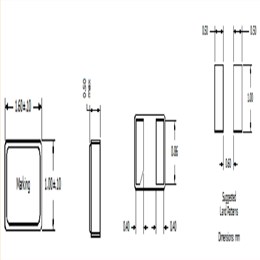 QV3T-7XEF12.5-32.768,QVS手表晶體,1610mm,32.768KHZ