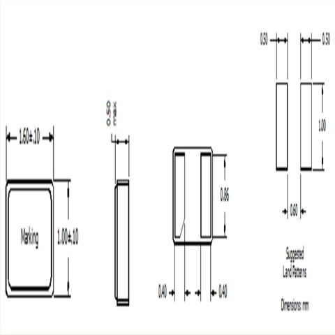QV3T-7XEF12.5-32.768,QVS手表晶體,1610mm,32.768KHZ