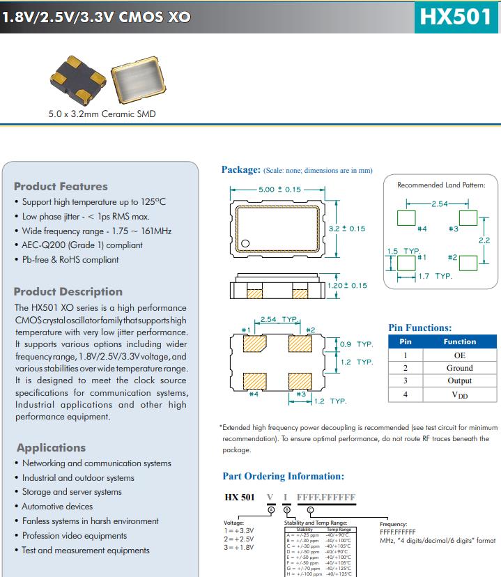 HX501 