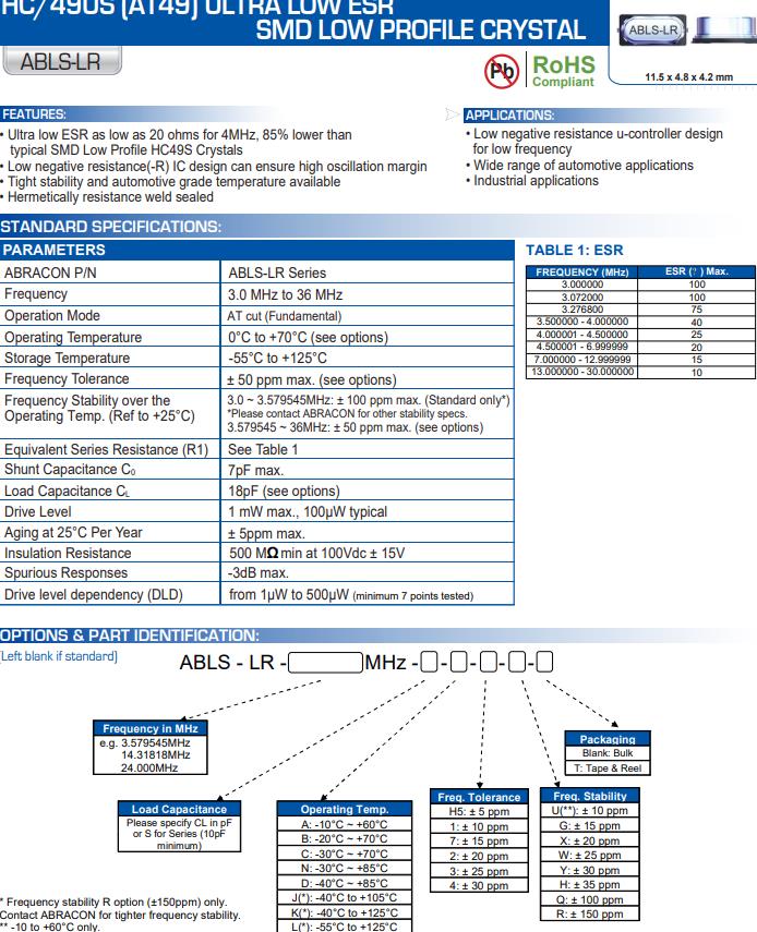 ABLS-LR-24.000MHZ-T 15