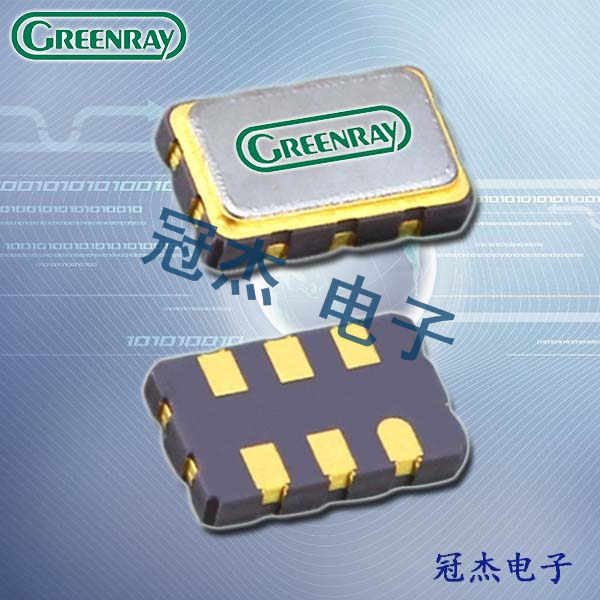 Greenray晶振,低抖動(dòng)晶振,T1215晶振