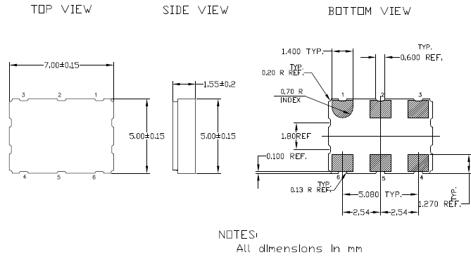 8N3D085 7050 LVPECL 8N3D085 7050 LVPECL