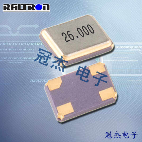 Raltron晶振,無(wú)源貼片晶振,H120B晶振