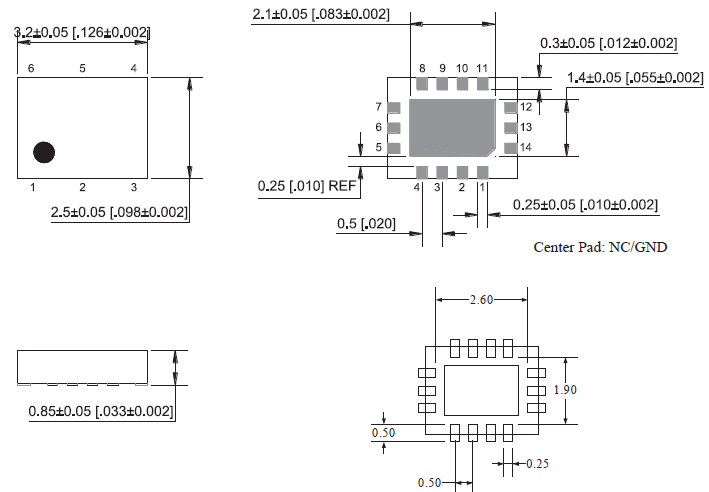 ASEMDHC 3225 MEMS