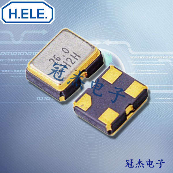 HELE晶振,溫補(bǔ)晶振,HSB221S晶振