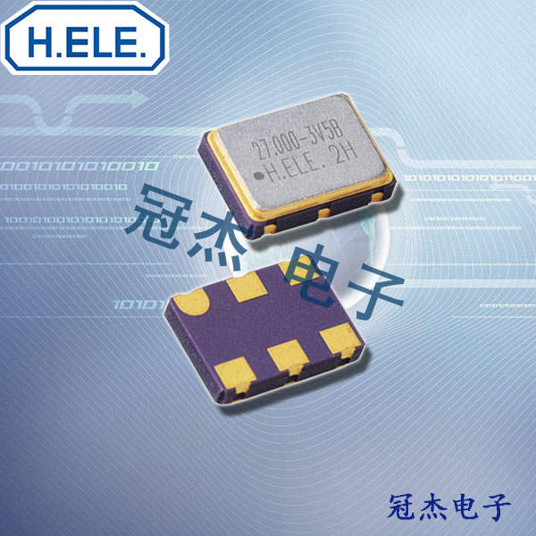 HELE晶振,六腳壓控溫補(bǔ)晶體,HSV753S晶振