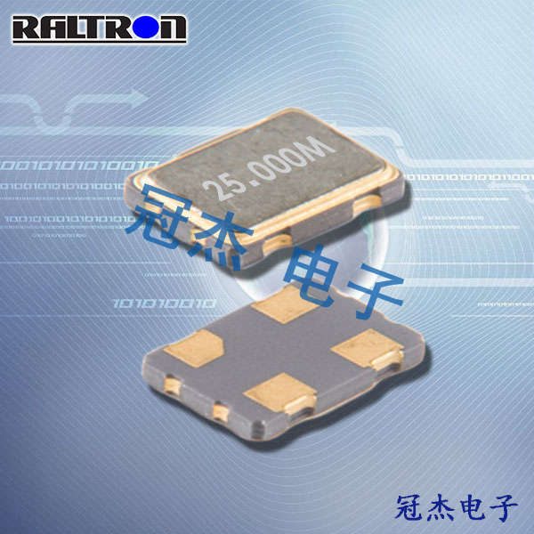Raltron晶振,32.768K貼片振蕩器,CO7050晶振
