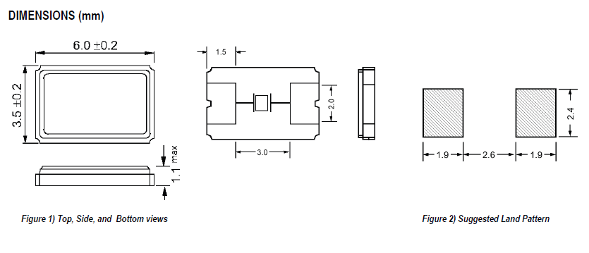 ±30ppm高精度晶振,低頻陶瓷面諧振器,ECX-64晶振
