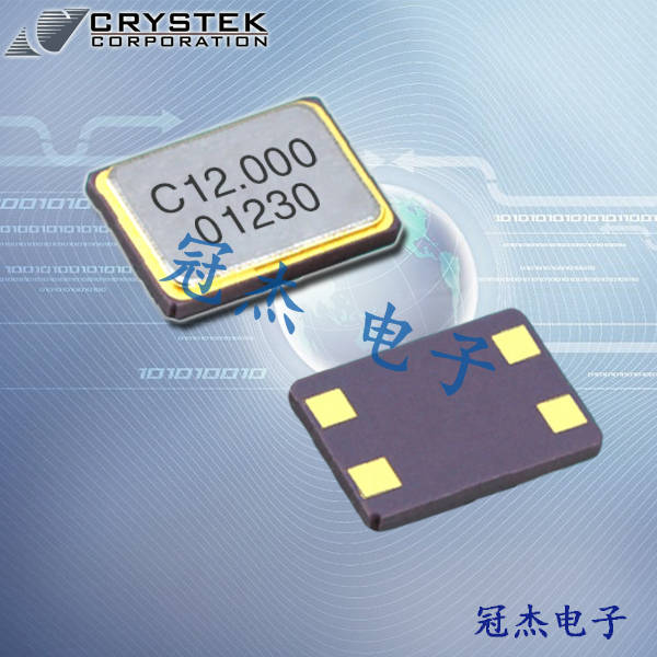 Crystek瑞斯克晶振,CSX1無源晶振,CSX1-BO1-16-24.000晶振