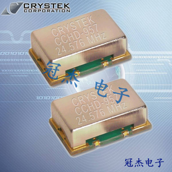Crystek瑞斯克晶振,CCHD-950貼片晶振,CCHD-950X-25-100.000晶體振蕩器
