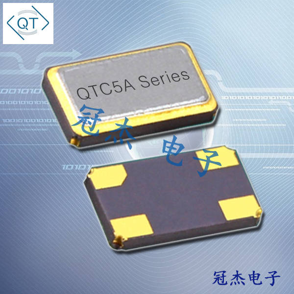 德國Quarztechnik晶振,QTC5A石英晶體諧振器,QTC5A12.0000FBT3I30R小體積晶振