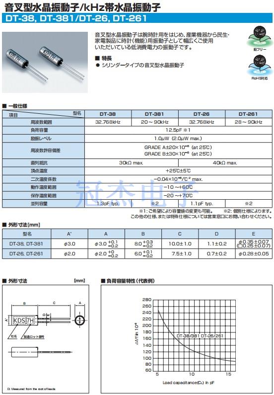 DT-38，DT-381,DT-26,DT-261