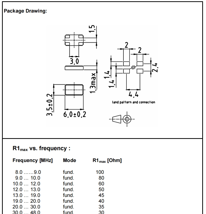 XMP-6135-1A-12pF-30MHz,6G物聯(lián)網(wǎng)晶振,KVG進(jìn)口無(wú)源晶體XMP-6100